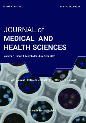  Journal of Medical and Health Sciences cover image