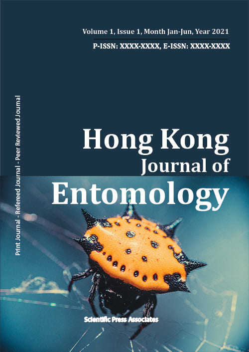 Hong Kong Journal of Entomology coverpage