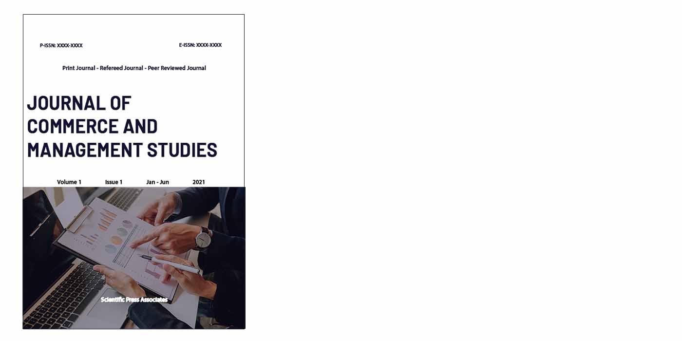  Journal of Commerce and Management Studies Homepage Image